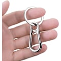 Pikkukuva 3 / 6: Metallikarabiini Keychain Clip Keyring Key Ring Chain Clips Hook Holder Organizer Unisex, 4 pakkausta