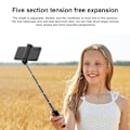 Pikkukuva 3 / 5: Mini Firefly taskukokoinen selfiekeppi Bluetooth langaton kaukosäädin jatkettava kädessä pidettävä selfie-tanko iPhone Xiaomi HUAWEI VIVO -puhelimille White