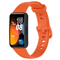 Pikkukuva 2 / 5: Huawei Band 8 silikoniranneke, vedenpitävä pehmeä kellon ranneke Orange Type H Huawei Band 8