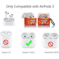Miniatyrbillede 2 af 2: Passer til Airpods 3. generation 2021, Silikone Tegneserie Sød Etui Beskyttende Stødsikre Covers til Airpods 3 Goldfish standard