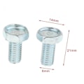 Pikkukuva 4 / 4: Terassivarjon tarvikkeet ja korvaavat osat pihalle, rannalle ja sisäpihalle Cross Frames Screw As Described