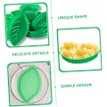Miniatyrbillede 4 af 8: 8 stk. frugtfad i bladform - frugtholder - frugtfad - madfad - slikfad - frugtbakke - brødholder