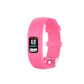 Miniatyrbilde 4 av 5: Erstatningssilikon Justerbar Klokkerem Armbånd For G-armin Vivofit 4 Peach Red S