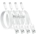 Miniatyrbillede 1 af 5: 4-pak 2m [Apple MFi-certificeret] Apple-opladningskabel iPhone-oplader Lynhurtig iPhone-opladningskabel til iPhone 12/11/11Pro/11Max/X/XS/XR/XS Ma