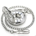 Miniatyrbild 2 av 4: Mekaniskt Fickur Steampunk Fickur Retro Skelett Hänge Fickur Guld Fickur Fickur