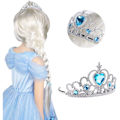 Miniatyrbild 5 av 8: Elsa 2-delat set, prinsesskrona med trollstav - Karneval