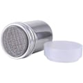 Miniatyrbild 3 av 7: 2 st Icingsocker Salt Shaker, 7oz Rostfritt Stål Choklad Shaker Icingsocker Salt Kakao Mjöl Kaffe Shaker Silar för Kökshantverk 2 st