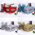 Miniatyrbilde 4 av 7: Moteluksus Venetiansk Maskerademaske Kvinner Jenter Sexy Revøye Blue