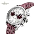 Miniatyrbild 3 av 5: 2023 Nya Carl F. Bucherer Malelon Serie Klockor Herr Quartz Klockor Chronograph Topprem Automatisk Datumklocka Red