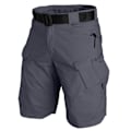 Miniatyrbilde 1 av 5: Taktiske shorts for menn, utendørs, vanntette, turshorts med flere lommer, militære cargoshorts grey S