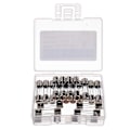 Miniatyrbillede 2 af 5: T3.15AL250V 5x20mm 3,15A 250V Langsom Blæsning Sikringer 3,15 Amp 250 Volt 0,2 x 0,78 Tommer Glasrør (Pakke med 20 stk)