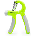 Miniatyrbild 1 av 5: 5-60 kg greppstyrka - Justerbar handgreppsstärkare med rostfritt stålfjäder för starka handleder, fingrar, underarm, händer