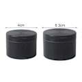 Miniatyrbillede 3 af 4: Grinder Metal Urte Grinder 1.6/2.5 tommer Krydderi Grinder Bærbar Krydderi Mixer til Maling af Tørrede Chilipebre Red 40mm
