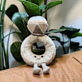 Miniatyrbillede 5 af 5: Hjertelig Gave Serie: Blød Diamant Ring Plys til Romantiske Frierier og Kærester