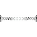 Pikkukuva 3 / 4: Yhteensopiva Apple Watch -ranneke 38/40/41 mm Hopea