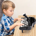 Miniatyrbillede 2 af 8: Baby klaverlegetøj til 1 2 3 år gamle - Klaver keyboard til småbørn - Klaver til børn med mikrofon til drenge og piger