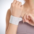 Miniatyrbild 5 av 9: Handledsstöd handledsskydd handledsbandage handledsrem gym säkerhetshandledsskydd Black