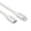 Miniatyrbild 2 av 5: USB-C Förlängningskabel USB 3.1 Typ C Hane till Hona Förlängningskabel Adapter Konverterare Data Synkronisering Ch