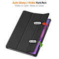Miniatyrbild 3 av 5: Fodral för Lenovo Idea Tab Pro Anti-Drop Läderställ Tablet Skydd Multicolor Black