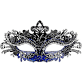 Miniatyrbild 2 av 5: Maskeradmask, Mardi Gras-dekorationer Venetianska masker för kvinnor