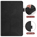 Miniatyrbillede 1 af 5: 10,2 tommer 9/8/7. generation iPad etui - Premium læderetui med automatisk søvn/vågnefunktion til iPad Air Black
