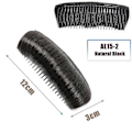 Miniatyrbilde 2 av 2: Usynlig Hårpute - Løft Hårvolum - Flye245653 Black One Size