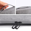 Miniatyrbilde 10 av 11: Bærbar PC-veske, vanntett bærbarveske 13,3 14 15 15,6 tommer for iPad for Macbook Air Pro bærbarveske datamaskin dokumentmappe grå 15,6 tommer Grey 15.6 inches