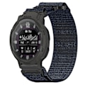 Miniatyrbillede 2 af 5: 22mm Nylon Urrem til Garmin Instinct Crossover Solar Blue