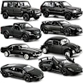 Pikkukuva 2 / 5: 1:36 Mittakaavan Valmistettu Auton Malli, Luvanvaraiset Mallit, Tumman Musta Sarja, Hieno Laatu, Keräilyyn Sopiva, Pieni Auto, 12,5 cm, Tasku Leikki, Pojille 017M-Beetle
