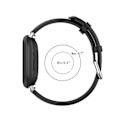 Pikkukuva 5 / 5: Nahkainen kellon ranneke Fitbit Versa 3 / Sense -kelloon White