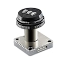 Miniatyrbild 1 av 5: 1 Set Digitalt Lösenordslås Förtjockad 3-siffrig Design Zinklegering Postlåda Låda Säkerhetsnummer Kodlås Daglig Användning Mengxi Black