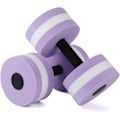 Miniatyrbillede 1 af 8: 2 stk. vandhanteler, vandvægte, lette vandhanteler til vandgymnastik, poolhanteler, bløde svømmehanteler, vand purple