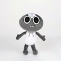 Miniatyrbild 2 av 5: Gaibosi Dandy's World Plyschleksaker Söt Dandy World Scrap Fylld Docka Skräckspel Goob Pebble Plysch Mjuk Kudde Barn Julklapp Grey 8