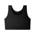 Brystbinder Transkønnede Kvinder, FTM Binder Tran, Brystbinder BH til Store Bryster Pullover Tank Top til Store Bryster Black L