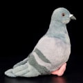 Miniatyrbillede 5 af 5: 19cm Grå Due Plys Legetøj Realistisk Klippe Due Duer Fugl Udstoppede Dyr Legetøj Fødselsdagsgaver Til Børn Blue