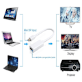 Miniatyrbild 3 av 5: Ny Thunderbolt Mini DisplayPort Display Port DP Hane till HDMI Hona Adapter Konverteringskabel För Apple Mac Macbook Pro Air white