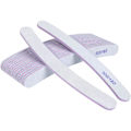 Miniatyrbilde 1 av 8: 15 stk neglefiler profesjonelt sett buede neglefiler 100/180 grit dobbeltsidig smergelbrett manikyrverktøy for hjemme- og salongbruk A15 Pcs Curved  White