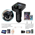 Pikkukuva 5 / 5: FM-lähetin Langaton Bluetooth Auton USB-laturi Musiikkisoitin