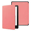 Miniatyrbilde 1 av 5: Slank og slitesterk PU-lærdeksel for Kindle Paperwhite 6 12. generasjon 2024 med automatisk vekke-/sovefunksjon pink