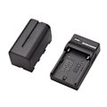 Pikkukuva 1 / 5: NP-F750/ NP-F770 Kameran Akku ja Laturisetti 1 kpl 7,2 V 5200 mAh Suuri Ladattava Akku USB:llä