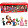 6-delad Super Mario skrivbordsdekoration docka söt leksaksdocka docka present serie