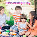 Miniatyrbillede 4 af 5: 2 Pak Krystal LED Lys Fidget Legetøj Fidget Legetøj Stressaflastning Anti Angst Legetøj Hjerneudvikling Til
