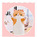 Miniatyrbild 5 av 5: Plush Leksak Katt Lång Bomull Söta Kattdocka Plush Leksak Mjuk Bomull Fylld Sov Kudde brown 90cm