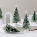Miniatyrbild 7 av 7: Luminous mini julgranar Vackra små konstgjorda julgranar A en storlek A en storlek