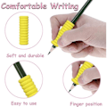 Miniatyrbilde 4 av 4: 50 stk Barnepennholder, fingergrep holder Skumpenn grep for barn, ergonomisk skrivepenn treningsgrep