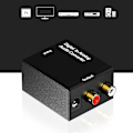 Miniatyrbild 3 av 5: Optisk Koaxial SPDIF Digital till Analog RCA Stereo Ljudkonverterare för Högtalare Converter   USB Cable