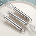 Miniatyrbilde 5 av 5: Visp, rustfritt stål visp 8\", 10\", 12\" 3 deler, egnet for kjøkkenet, brukes til matlaging, omrøring og pisking (3 pakker)