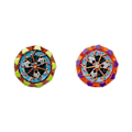 Miniatyrbillede 1 af 5: 1/2/6 stk. Gnistrende Spindeltop Stressaflastning Bærbar Lysende Gyro Kollision Gnister Lysende Gyroskop 2pcs Mix Color