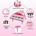 Miniatyrbild 3 av 8: Babypiano leksak för 1 2 3 år gammal - Pianotangentbord för småbarn - Piano för barn med mikrofon för pojkar och flickor