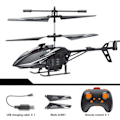 Miniatyrbild 1 av 5: 2.4G Fjärrkontroll Stöttålig Helikopter 2.5-kanals Fjärrkontroll Flygplansmodell Flygplans-gräns Barnleksaker 240523